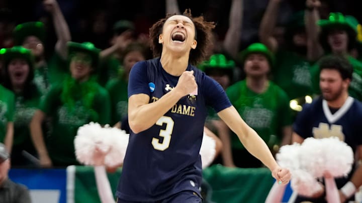 Hannah Hidalgo and the Fighting Irish will take on No. 2 Vanderbilt on Friday. 