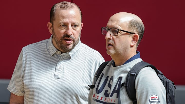2023 FIBA World Cup - USA Men's National Team Practice - Las Vegas
