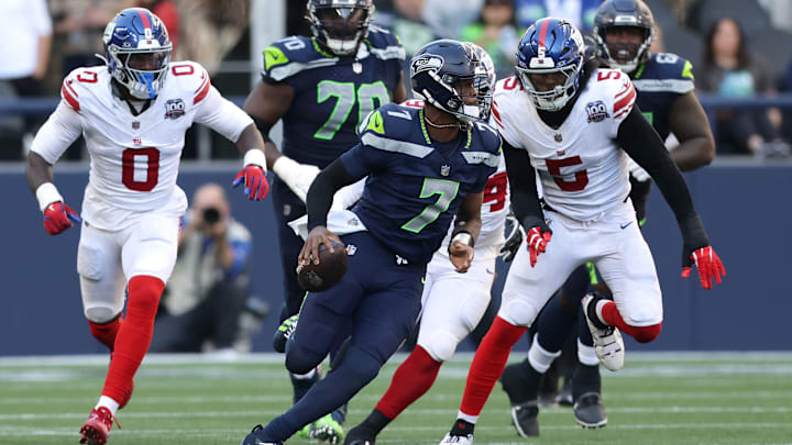 Geno Smith of the Seattle Seahawks