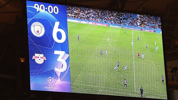 El Manchester City le metió 6 al RB Leipzig