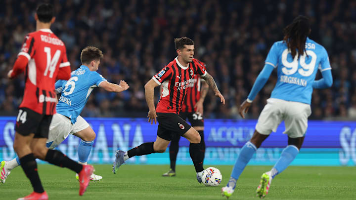 Napoli v AC Milan - Serie A Napoli v AC Milan - Serie A