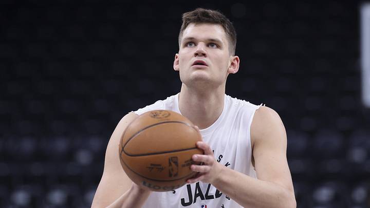 Utah Jazz center Walker Kessler.