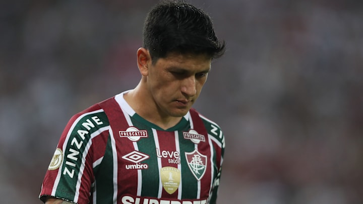 Germán Cano pode ganhar a vaga de titular no Fluminense Germán Cano pode ganhar a vaga de titular no Fluminense