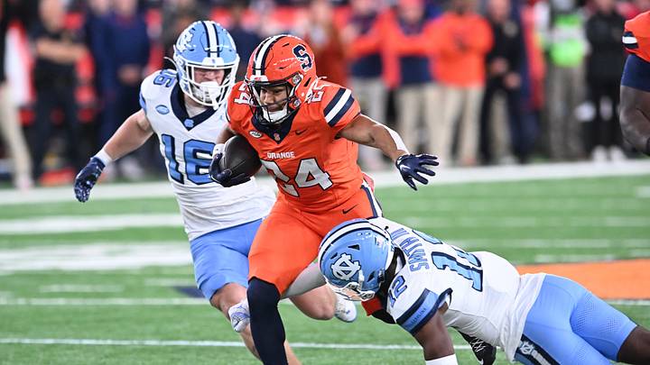 Get a close look at Bill Belichick and the North Carolina Tar Heels before their game with Syracuse football on Saturday.