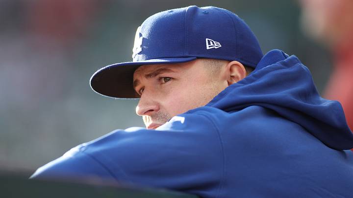 Oct 6, 2026; Cumberland, Georgia, USA; Los Angeles Dodgers pitcher Tarik Skubal (29) in the dugout during game three of the NLDS for the 2026 MLB Playoffs against the Atlanta Braves at Truist Park. Mandatory Credit: Brett Davis-Imagn Images Oct 6, 2026; Cumberland, Georgia, USA; Los Angeles Dodgers pitcher Tarik Skubal (29) in the dugout during game three of the NLDS for the 2026 MLB Playoffs against the Atlanta Braves at Truist Park. Mandatory Credit: Brett Davis-Imagn Images