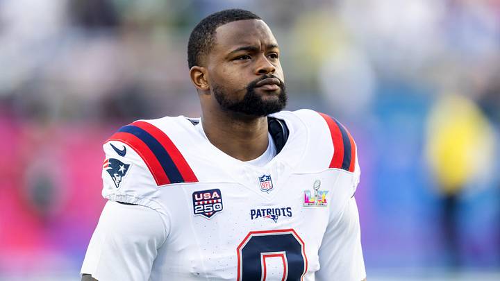 Feb 8, 2026; Santa Clara, CA, USA; New England Patriots wide receiver Kayshon Boutte (9) against the Seattle Seahawks during Super Bowl LX at Levi's Stadium. Mandatory Credit: Mark J. Rebilas-Imagn Images Feb 8, 2026; Santa Clara, CA, USA; New England Patriots wide receiver Kayshon Boutte (9) against the Seattle Seahawks during Super Bowl LX at Levi's Stadium. Mandatory Credit: Mark J. Rebilas-Imagn Images
