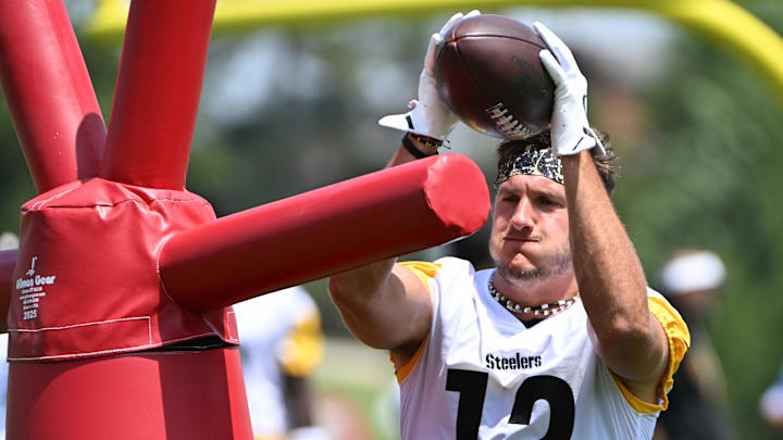 Scotty Miller WR Pittsburgh Steelers. Mandatory Credit: Barry Reeger-Imagn Images