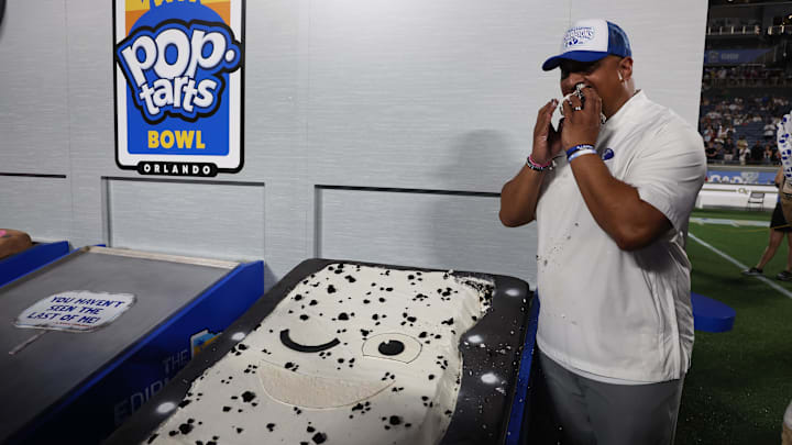 Kalani Sitake and BYU took down Georgia Tech in the Pop Tarts Bowl