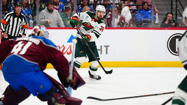 Mats Zuccarello and the Wild are road underdogs in Colorado.