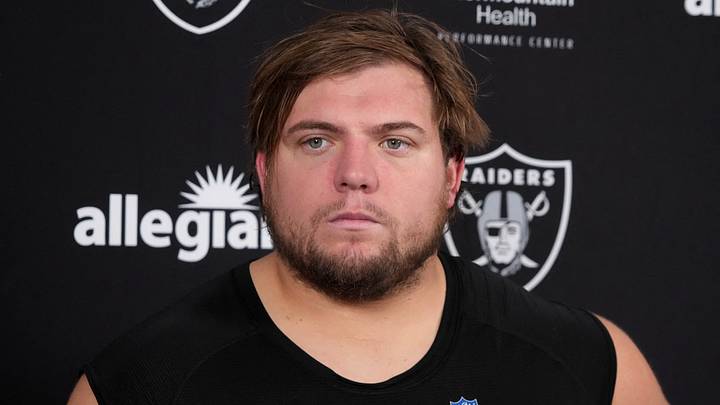 Las Vegas Raiders OL Jackson Powers-Johnson