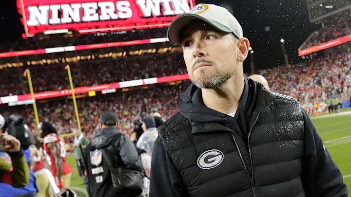 Packers HC Matt LaFleur doesn't believe his team has a true WR1. 