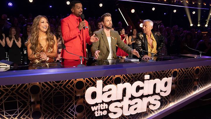 Carrie Ann Inaba, Alfonso Ribeiro, Derek Hough and Bruno Tonioli Carrie Ann Inaba, Alfonso Ribeiro, Derek Hough and Bruno Tonioli