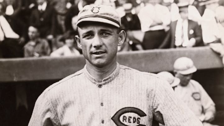 Portrait of Cincinnati Reds player Heinie Groh