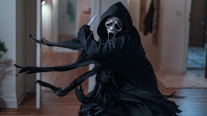 Ghostface in Paramount Pictures and Spyglass Media Group's "Scream VI."