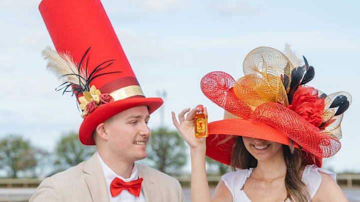 Fireball Hot Lid Hat for the Kentucky Derby