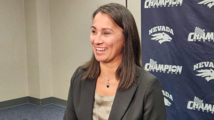 Mountain West Commissioner Gloria Nevarez.