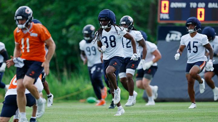 Chicago Bears DB Skyler Thomas on the field during Minicamp at Halas Hall. Mandatory Credit: Kamil Krzaczynski-Imagn Images Chicago Bears DB Skyler Thomas on the field during Minicamp at Halas Hall. Mandatory Credit: Kamil Krzaczynski-Imagn Images