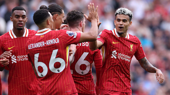 Liverpool are looking to hold onto top spot in the Premier League
