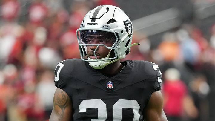 Las Vegas Raiders RB Mike Washington Jr.