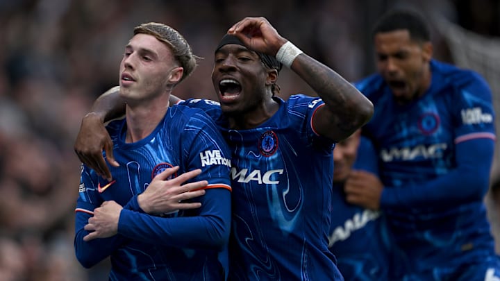 Cole Palmer (left) capped a well-rounded display for Chelsea