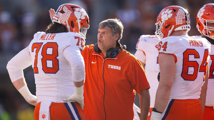 Clemson and offensive line coach Matt Luke hosted a four-star IOL on campus this past weekend, who left with an offer.