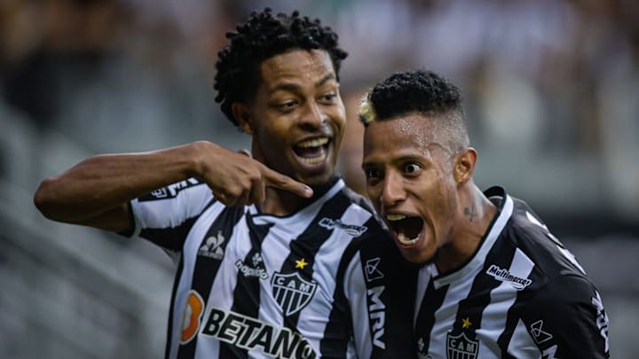 Keno marcou contra o Corinthians no Mineirão.