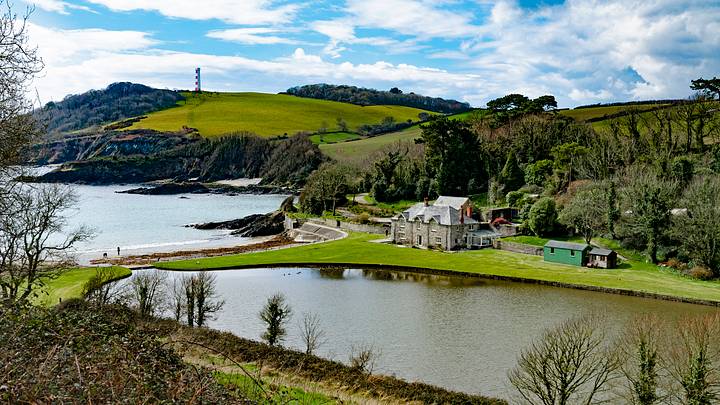 Menabilly estate in Cornwall, England