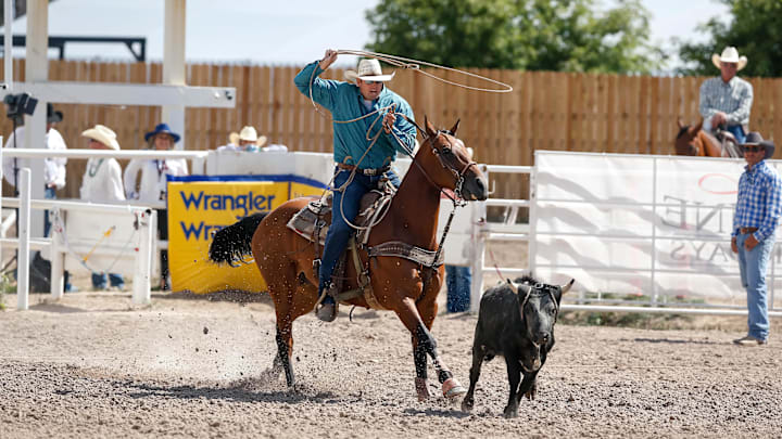 Jul 28, 2019; Cheyenne, WY, USA; During the Cheyenne Frontier Days at Cheyenne Frontier Days.