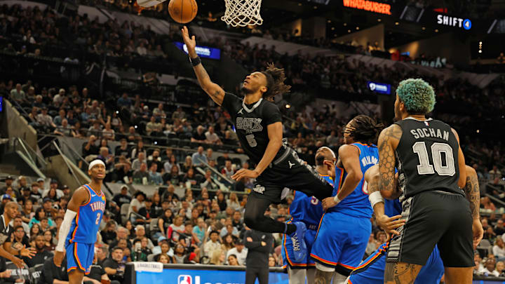 Oklahoma City Thunder v San Antonio Spurs