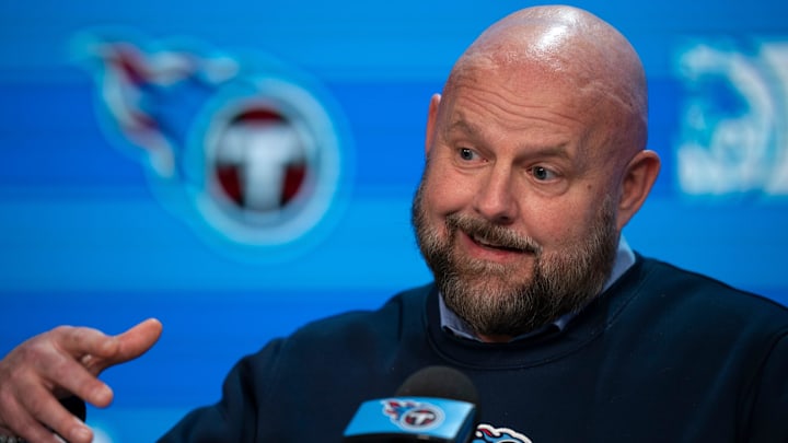 Tennessee Titans Offensive Coordinator Brian Daboll
