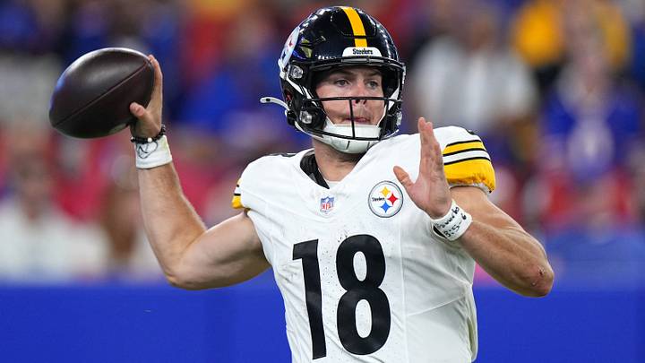 Pittsburgh Steelers quarterback Will Howard