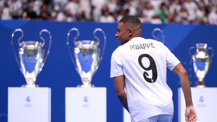 Real Madrid Unveils New Signing Kylian Mbappe