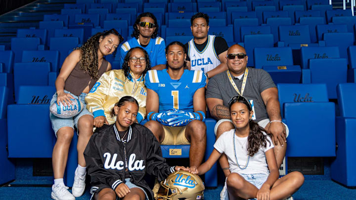 Talanoa Ili on his official visit to UCLA