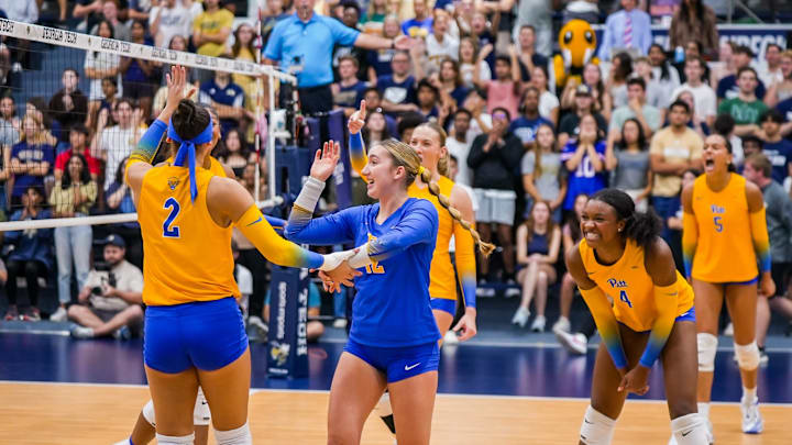 No. 1 Pitt Volleyball Sweeps No. 13 Georgia Tech on Sept. 29, 2024 in Atlanta 