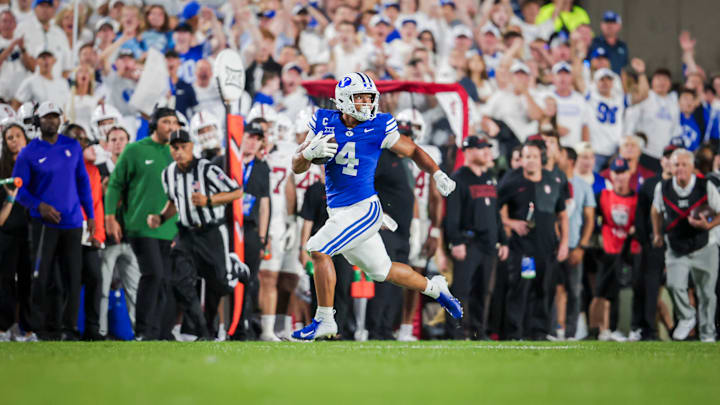 BYU Running Back LJ Martin against Stanford