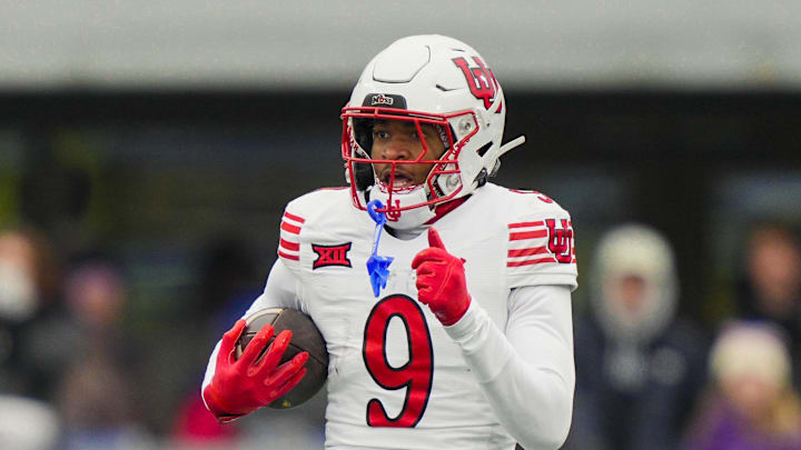 Utah Utes cornerback Elijah "Scooby" Davis (9).