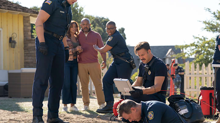 9-1-1 - ÒConfessionsÓ - When a toddler falls down a pipe and becomes trapped, the 118 must rely on more than their skills to rescue him. Meanwhile, old wounds are opened when members of the 118 race to the aid of a man dealing with a divorce. THURSDAY, NOV. 7 (8:00-9:00 p.m. EDT) on ABC. 
OLIVER STARK, KIMRIE LEWIS, JASON KELLEY, AISHA HINDS, RYAN GUZMAN, PETER KRAUSE
