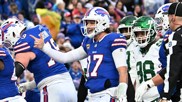 Buffalo Bills quarterback Josh Allen