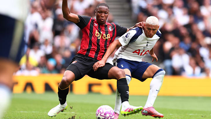 Bournemouth e Tottenham se enfrentam pela Premier League