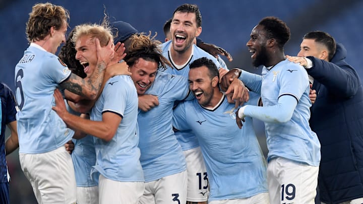 Esultanza biancoceleste