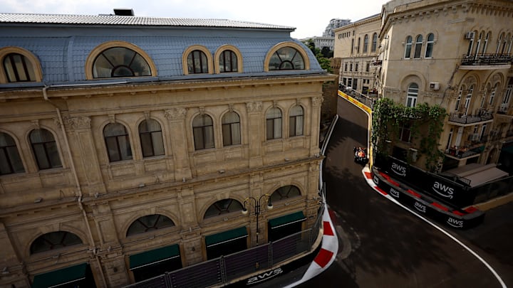 Max Verstappen of the Netherlands driving the (1) Oracle Red Bull Racing RB19 on track during the F1 Grand Prix of Azerbaijan at Baku City Circuit on April 30, 2023 in Baku, Azerbaijan. (Photo by Alex Pantling/Getty Images) Max Verstappen of the Netherlands driving the (1) Oracle Red Bull Racing RB19 on track during the F1 Grand Prix of Azerbaijan at Baku City Circuit on April 30, 2023 in Baku, Azerbaijan. (Photo by Alex Pantling/Getty Images)