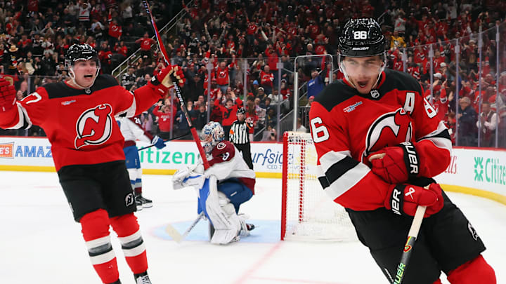 Colorado Avalanche v New Jersey Devils Colorado Avalanche v New Jersey Devils