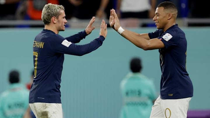 Mbappé e Griezmann