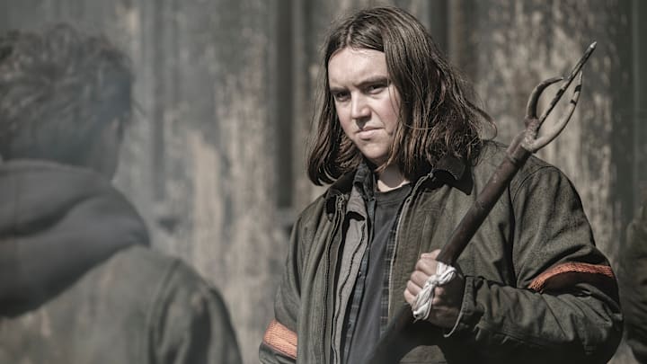 Hal Cumpston as Silas - The Walking Dead: World Beyond _ Season 2, Episode 2 - Photo Credit: Steve Swisher/AMC