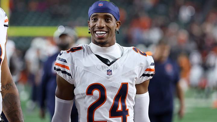 Chicago Bears cornerback Malik Muhammad (24) after a game against the Cincinnati Bengals at Paycor Stadium. Mandatory Credit: Joseph Maiorana-Imagn Images Chicago Bears cornerback Malik Muhammad (24) after a game against the Cincinnati Bengals at Paycor Stadium. Mandatory Credit: Joseph Maiorana-Imagn Images