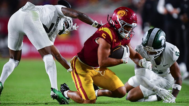 Michigan State's last game was a 45-31 loss at USC on Sept. 20. 