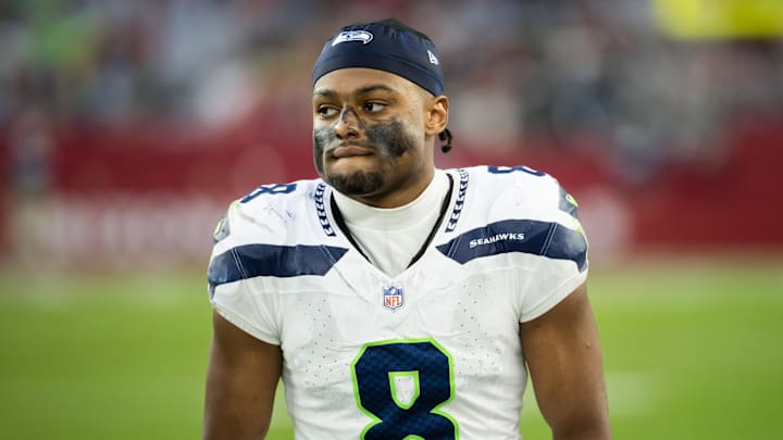 Seattle Seahawks cornerback Coby Bryant against the Arizona Cardinals.