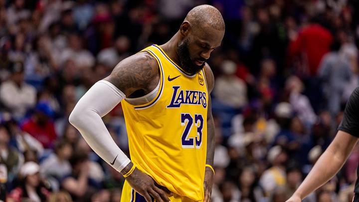 Los Angeles Lakers forward LeBron James. Los Angeles Lakers forward LeBron James.