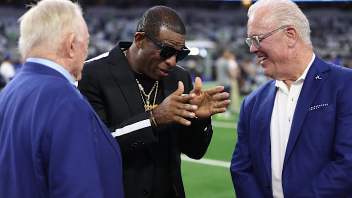 Deion Sanders is one of several former Cowboys Jerry Jones may consider for the Dallas head coaching job