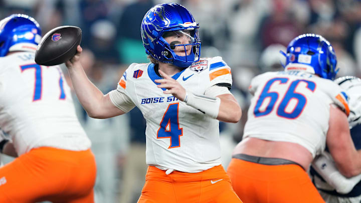 Boise State Broncos quarterback Maddux Madsen.